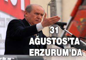 Bahçeli'nin Erzurum prograı